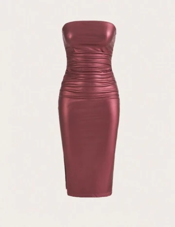 Rochie scurta SHEIN, visiniu
