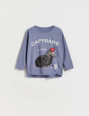 Bluza Reserved, mov Mov