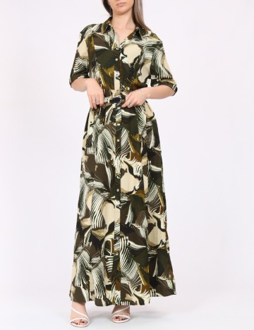 Rochie lunga Vero Moda, verde