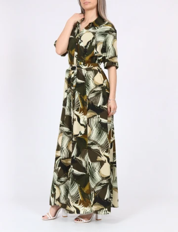 Rochie lunga Vero Moda, verde
