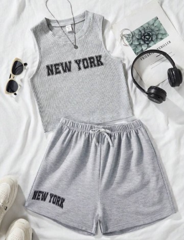 
						Compleu Shein Kids, gri