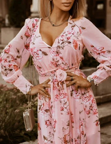 Rochie lunga SHEIN, roz