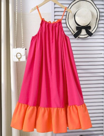 
						Rochie Shein Kids, roz