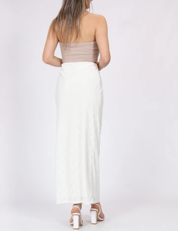 Fusta Vero Moda, alb Alb