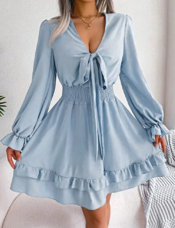 Rochie scurta SHEIN, albastru