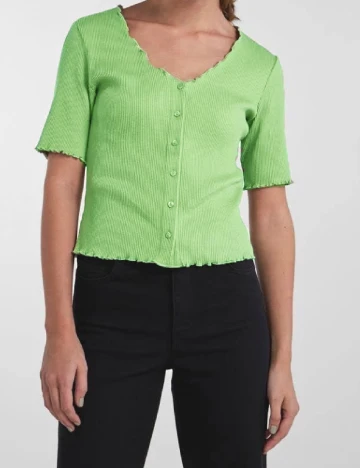 Cardigan Pieces, verde