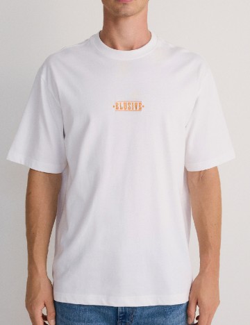 Tricou Reserved, alb