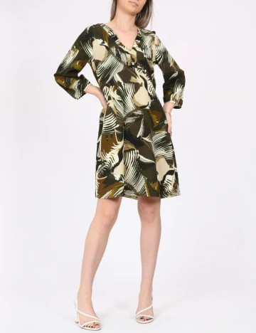 Rochie scurta Vero Moda, verde Verde