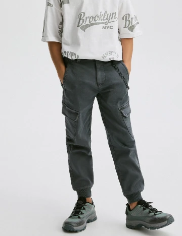 Pantaloni Reserved, gri