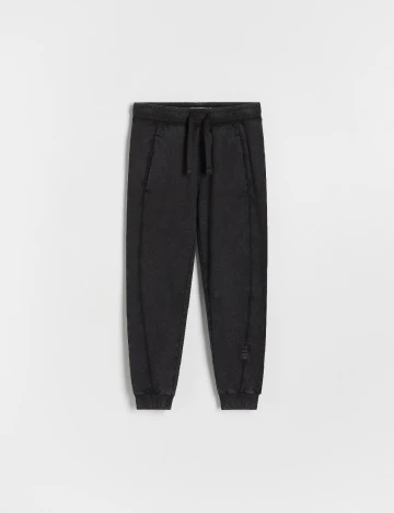 Pantaloni Reserved, negru
