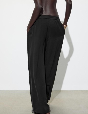 Pantaloni de pijama Zara, negru