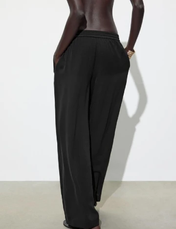 Pantaloni de pijama Zara, negru Negru