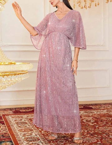 Rochie medie SHEIN, roz Roz