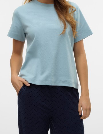 Pantaloni Vero Moda, bleumarin