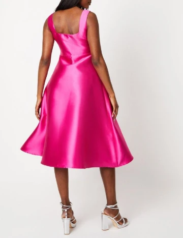 Rochie medie model PETITE Coast, roz Roz