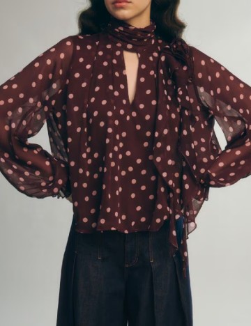 
						Bluza Reserved, visiniu