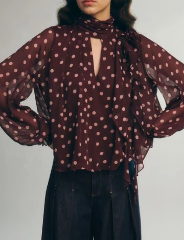 Bluza Reserved, visiniu Rosu