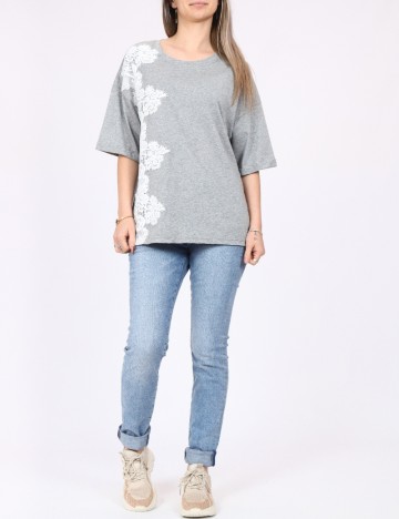 
						Tricou Only, gri
