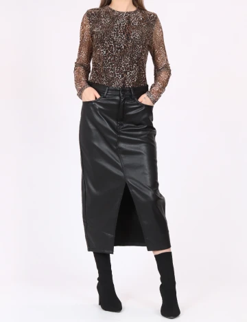 Fusta Vero Moda, negru Negru