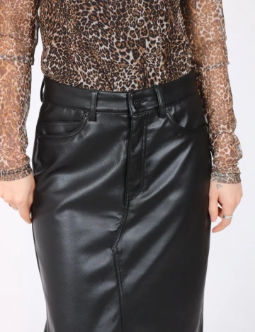 Fusta Vero Moda, negru Negru
