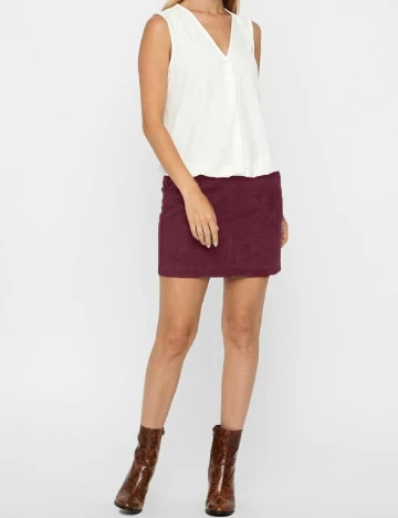 Fusta Vero Moda, mov Mov