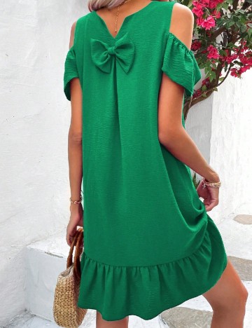 Rochie scurta SHEIN, verde