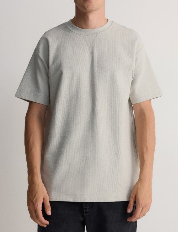 
						Tricou Oversize Reserved, gri
