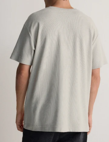 Tricou Oversize Reserved, gri