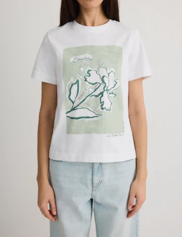 Tricou Reserved, alb