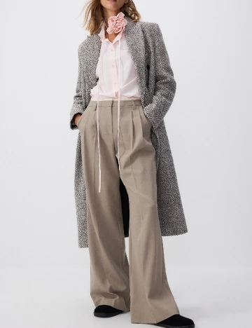 Pantaloni Reserved, bej