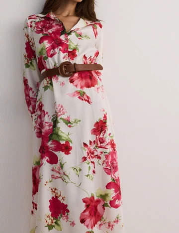 Rochie medie Reserved, floral print Floral print