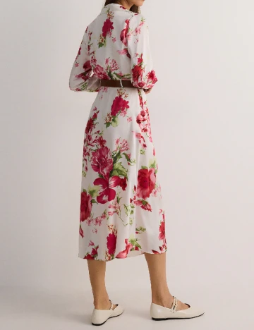 Rochie medie Reserved, floral print Floral print