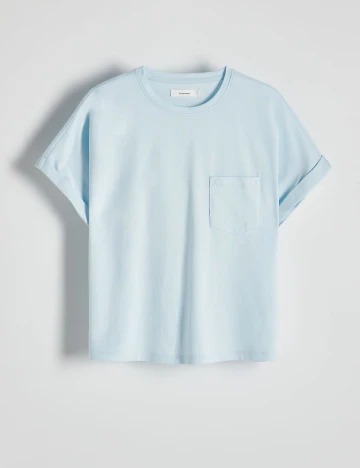 Tricou Reserved, bleu