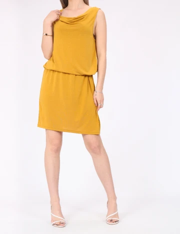 Rochie medie Vero Moda, galben Galben