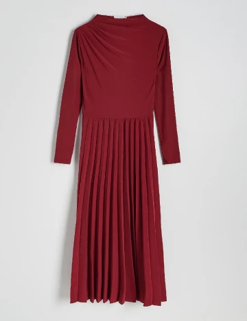 Rochie medie Reserved, rosu