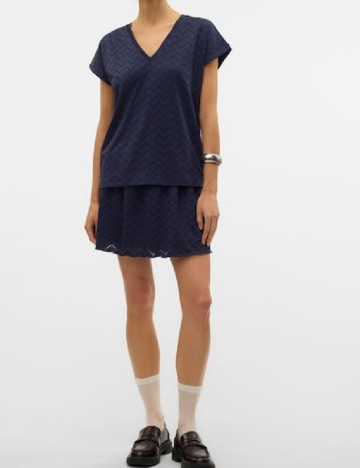 
						Tricou Vero Moda, bleumarin