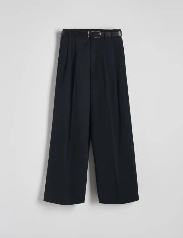 Pantaloni Reserved, negru