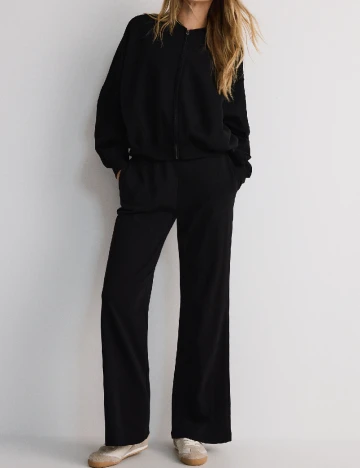 Pantaloni Reserved, negru