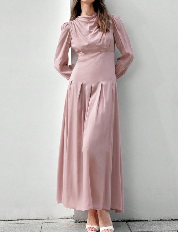 
						Rochie lunga SHEIN, roz