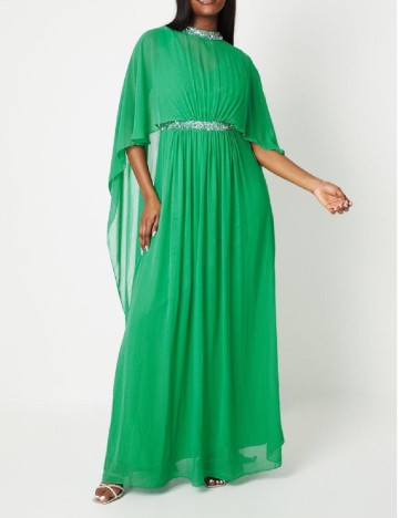 
						Rochie lunga Coast, verde