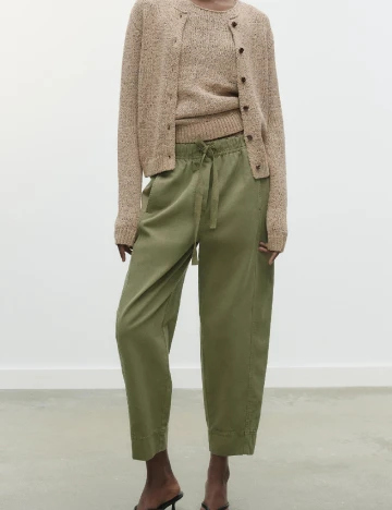 Pantaloni Zara, verde
