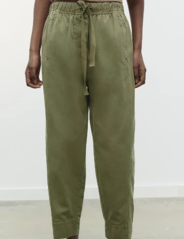 Pantaloni Zara, verde