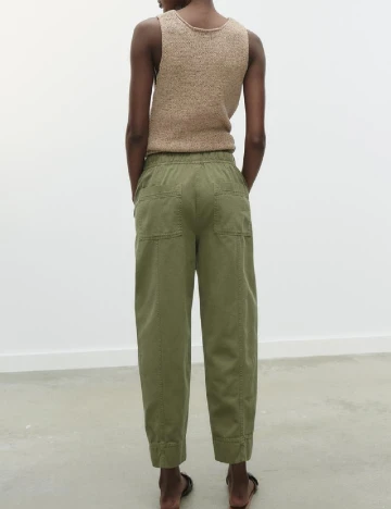 Pantaloni Zara, verde