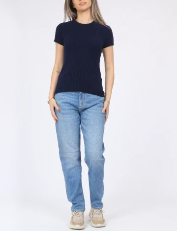Tricou Vero Moda, bleumarin Albastru