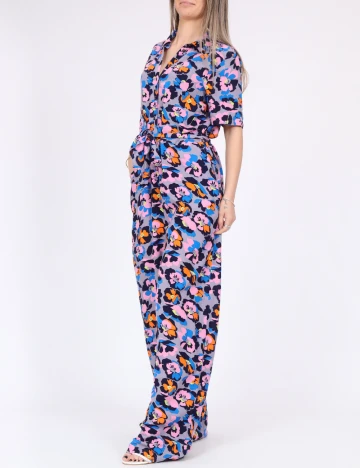 Salopeta Pieces, floral print