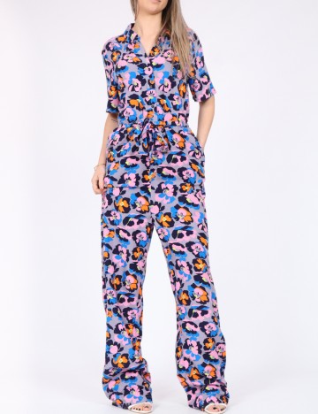 Salopeta Pieces, floral print