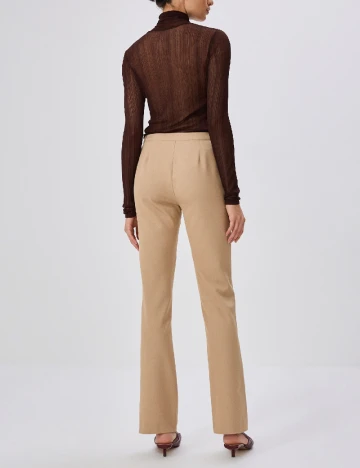 Pantaloni Reserved, maro deschis Maro