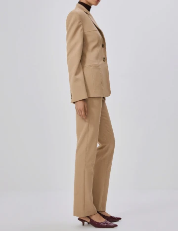 Pantaloni Reserved, maro deschis Maro