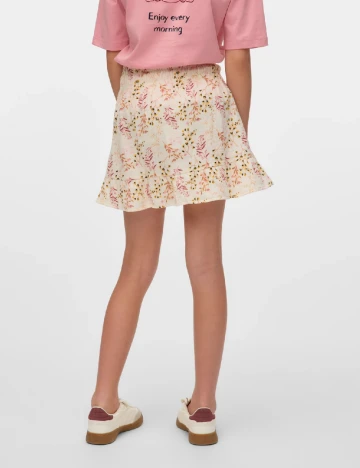 Fusta Vero Moda Kids, crem Crem
