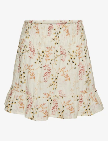 Fusta Vero Moda Kids, crem Crem